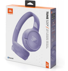 ORG Słuchawki Bezprzewodowe Bluetooth nauszne JBL Tune 520 BT, fioletowe
