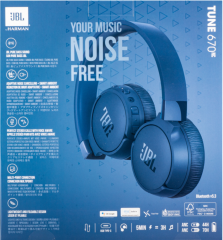 ORG Słuchawki Bezprzewodowe Bluetooth nauszne JBL Tune 670NC, niebieskie