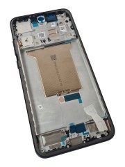 ORG Wyświetlacz oryginalny LCD z ramką do Motorola Edge 70 Fusion (Czarny)
