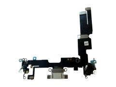 ORG Złącze ładowanie oryginalne demont do Apple iPhone 14 Plus, białe