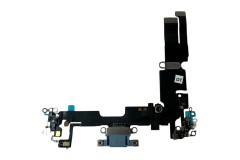 ORG Złącze ładowanie oryginalne demont do Apple iPhone 14 Plus, niebieskie