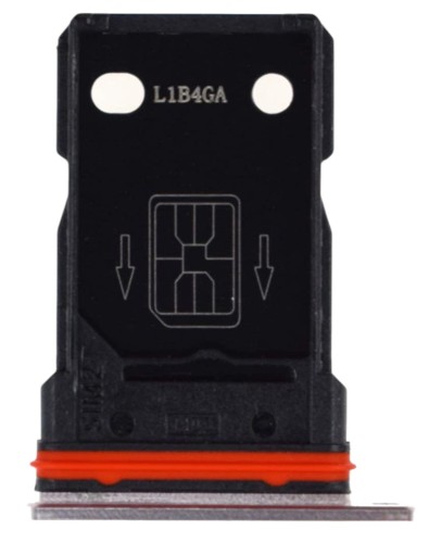 Szufladka tacka uchwyt karty SIM do OnePlus 8 srebrna