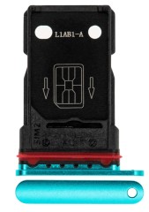 Szufladka tacka uchwyt karty SIM do OnePlus 8 zielona