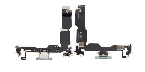 HQ Złącze ładowania USB do Apple iPhone 15 Plus (Zielone)