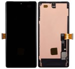 HQ OLED Wyświetlacz LCD ekran z ramką do Google Pixel 7 Pro czarny