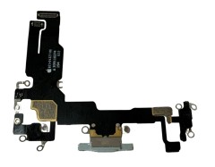 ORG Złącze ładowanie USB oryginalne demont do iPhone 15 (Niebieskie)