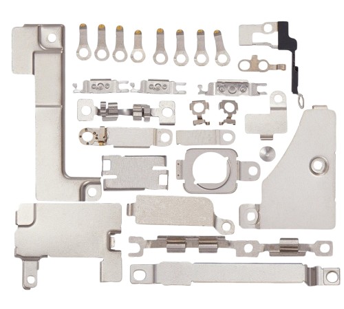 Zestaw metalowych blaszek komplet blaszki do Apple iPhone 15