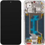 ORG Wyświetlacz oryginalny LCD dotyk z ramką do Realme GT 8 Pro Biały