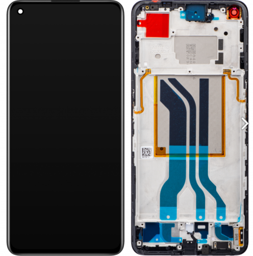 ORG Wyświetlacz oryginalny LCD dotyk z ramką do Realme GT2 Czarny