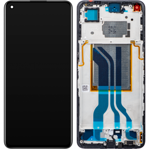 ORG Wyświetlacz oryginalny LCD dotyk z ramką do Realme GT Neo 2 Czarny