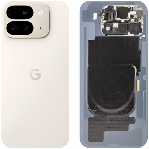 ORG Klapka baterii oryginalna tył plecki do Google Pixel 9 Pro Fold (biała)