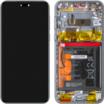 ORG Wyświetlacz oryginalny LCD OLED ramka bateria Honor Magic7 Pro, Czarny