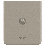 ORG Klapka oryginalna tył plecki do Motorola Razr 2024 | Razr 50 (beżowa)