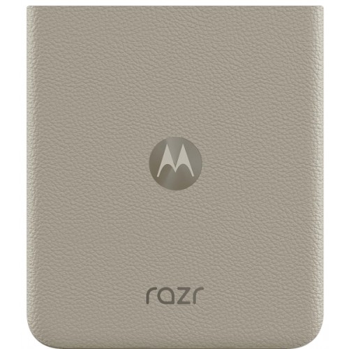 ORG Klapka oryginalna tył plecki do Motorola Razr 2024 | Razr 50 (beżowa)