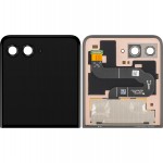 ORG Wyświetlacz zewnętrzny LCD bez ramki do Motorola Razr 70 Plus (Czarny)