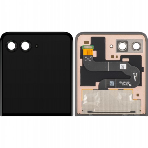 ORG Wyświetlacz zewnętrzny LCD bez ramki do Motorola Razr 70 Plus (Czarny)