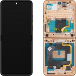 ORG Wyświetlacz wewnętrzny LCD ramka Motorola Razr+2025/2024|50 Ultra Brown