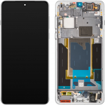 ORG Wyświetlacz LCD oryginalny z ramką ekran do Oppo Find X8 Pro (biały)