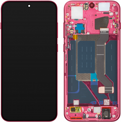 ORG Wyświetlacz LCD oryginalny z ramką ekran do Oppo Find X9 (czerwony)