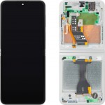 ORG Wyświetlacz wewnętrzny LCD ramka do Samsung Galaxy Z Flip7 FE (biały)