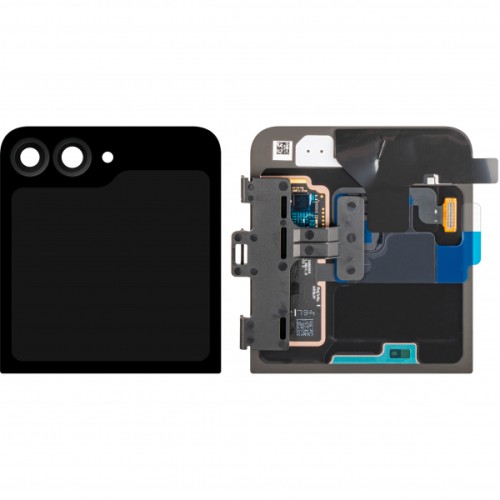 ORG Wyświetlacz zewnętrzny LCD bez ramki Samsung Galaxy Z Flip7 FE (czarny)