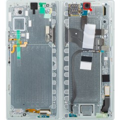 ORG Wyświetlacz wewnętrzny LCD ramka do Samsung Galaxy Z Fold7 (miętowy)