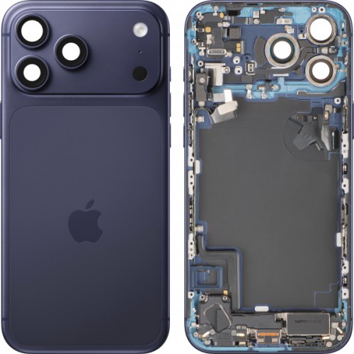 ORG Korpus Grade A oryginalny klapka ramka do iPhone 17 Pro Max (granatowa)