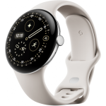 Smartwatch zegarek Google Pixel Watch 4 45mm Biały NFC GPS GA09308-EU