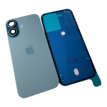 ORG Klapka Grade A oryginalna plecki tył + flex Apple iPhone 17 (niebieska)