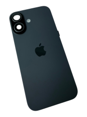 ORG Klapka Grade A oryginalna plecki tył + flex do Apple iPhone 17 (czarna)