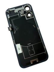 ORG Klapka Grade A oryginalna plecki tył + flex do Apple iPhone 17 (czarna)