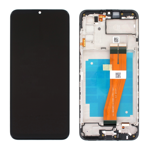 (2-3 dni) ORG Wyświetlacz LCD Samsung A03s 2021 SM-A037F CZARNY Z RAMKĄ