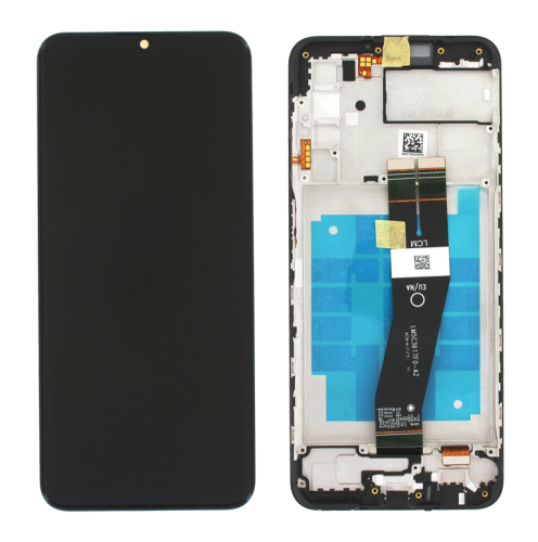 (2-3 dni) ORG Wyświetlacz LCD Samsung A03s 2021 SM-A037G CZARNY Z RAMKĄ