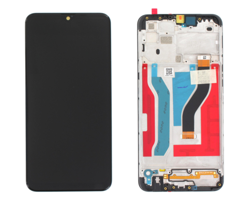 (2-3 dni) ORG Wyświetlacz LCD Samsung A10s 2019 SM-A107 CZARNY Z RAMKĄ