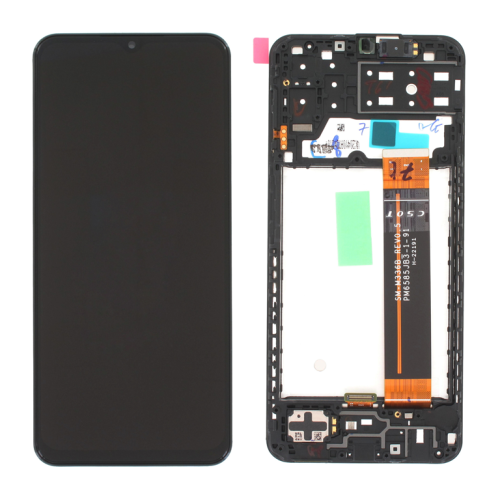 (2-3 dni) ORG Wyświetlacz LCD Samsung A13 2022 SM-A137 CZARNY Z RAMKĄ