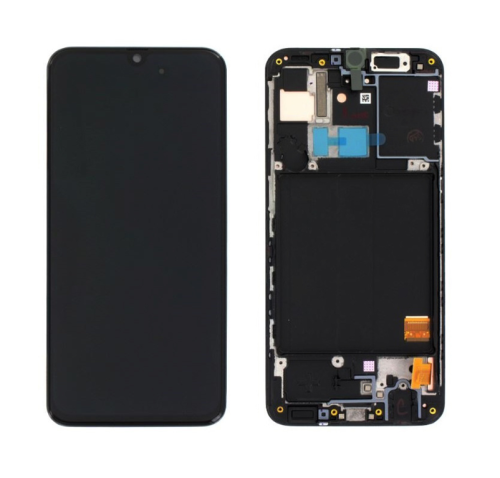(2-3 dni) ORG Wyświetlacz LCD Samsung A31 2020 SM-A315 CZARNY Z RAMKĄ