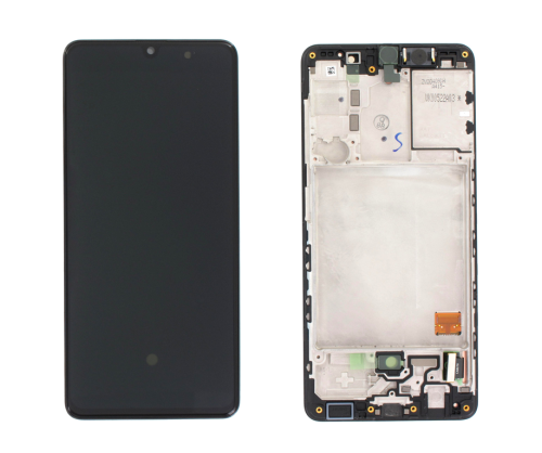 (2-3 dni) ORG Wyświetlacz LCD Samsung A41 2020 SM-A415 CZARNY Z RAMKĄ