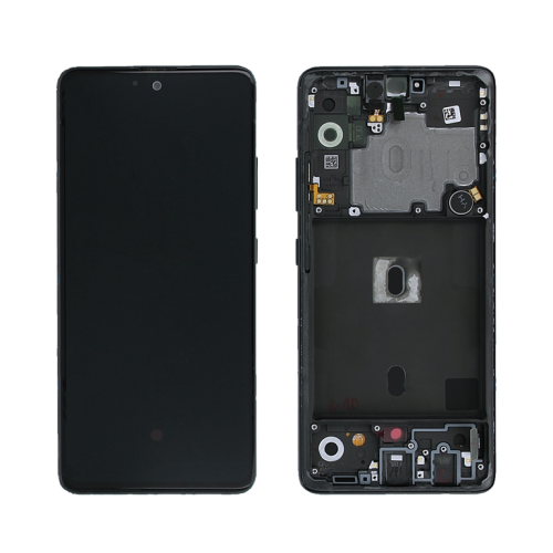 (2-3 dni) ORG Wyświetlacz LCD Samsung A51 5G 2020 SM-A516 CZARNY Z RAMKĄ