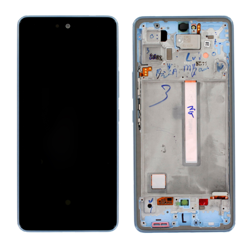 (2-3 dni) ORG Wyświetlacz LCD Samsung A53 5G 2022 SM-A536 NIEBIESKI Z RAMKĄ