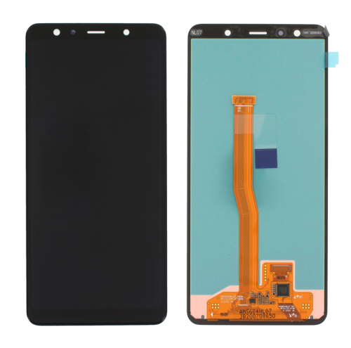 (2-3 dni) ORG Wyświetlacz LCD Samsung A7 2018 SM-A750 CZARNY BEZ RAMKI