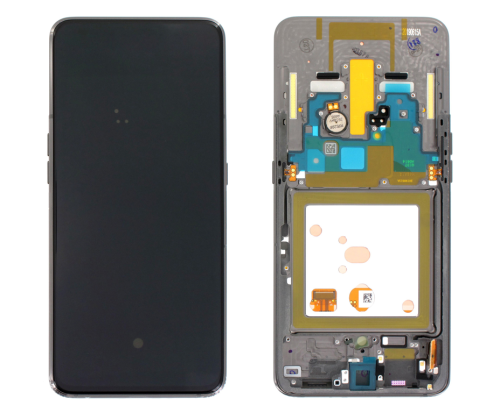 (2-3 dni) ORG Wyświetlacz LCD Samsung A80 2019 SM-A805 CZARNY Z RAMKĄ