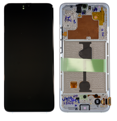 (2-3 dni) ORG Wyświetlacz LCD Samsung A90 5G 2019 SM-A908 BIAŁY Z RAMKĄ