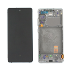 (2-3 dni) ORG Wyświetlacz LCD Samsung S20 FE SM-G780/G781 BIAŁY (CLOUD WHITE) Z RAMKĄ