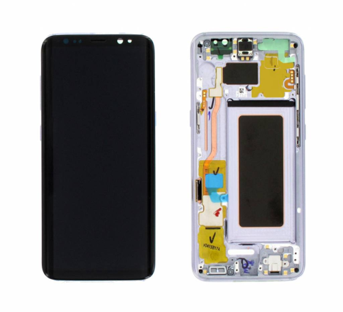 (2-3 dni) ORG Wyświetlacz LCD Samsung Galaxy S8 (SM-G950) FIOLETOWY Z RAMKĄ