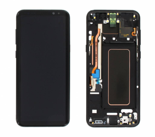 (2-3 dni) ORG Wyświetlacz LCD Samsung Galaxy S8 Plus SM-G955 CZARNY Z RAMKĄ