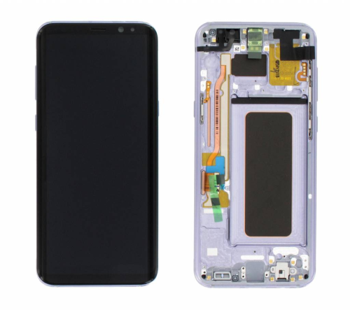 (2-3 dni) ORG Wyświetlacz LCD Samsung Galaxy S8 Plus SM-G955 FIOLETOWY Z RAMKĄ