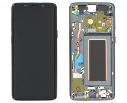 (2-3 dni) ORG Wyświetlacz LCD Samsung Galaxy S9 (SM-G960) SZARY Z RAMKĄ