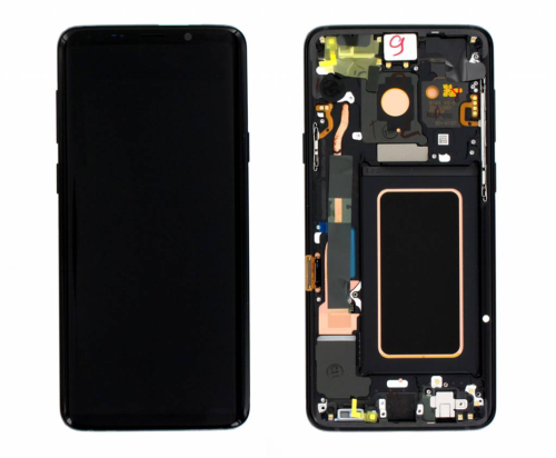 (2-3 dni) ORG Wyświetlacz LCD Samsung S9 Plus (SM-G965) CZARNY Z RAMKĄ