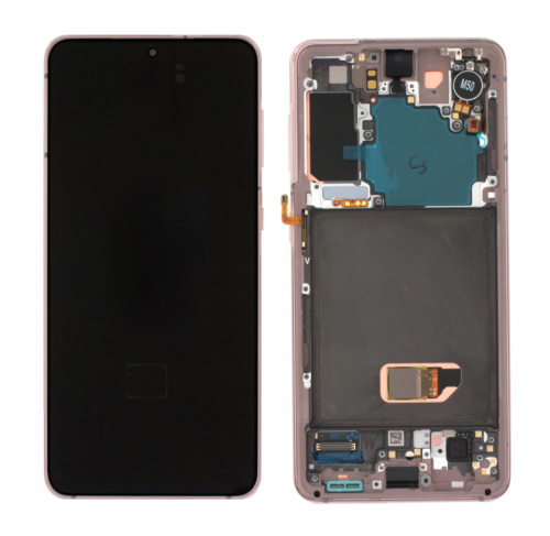 (2-3 dni) ORG Wyświetlacz LCD Samsung Galaxy S21 5G SM-G991 FIOLETOWY Z RAMKĄ