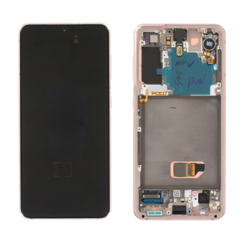 (2-3 dni) ORG Wyświetlacz LCD Samsung Galaxy S21 5G SM-G991 FIOLETOWY Z RAMKĄ